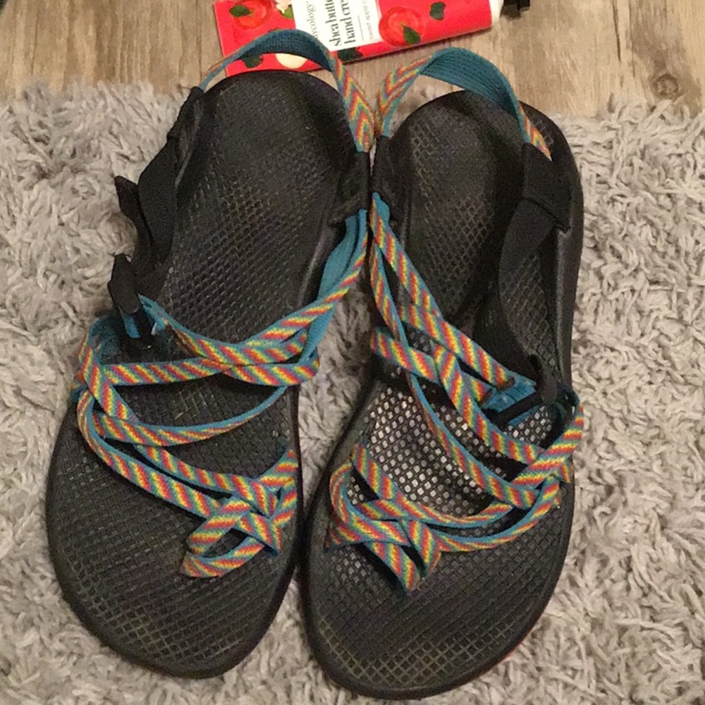 Rainbow Chacos